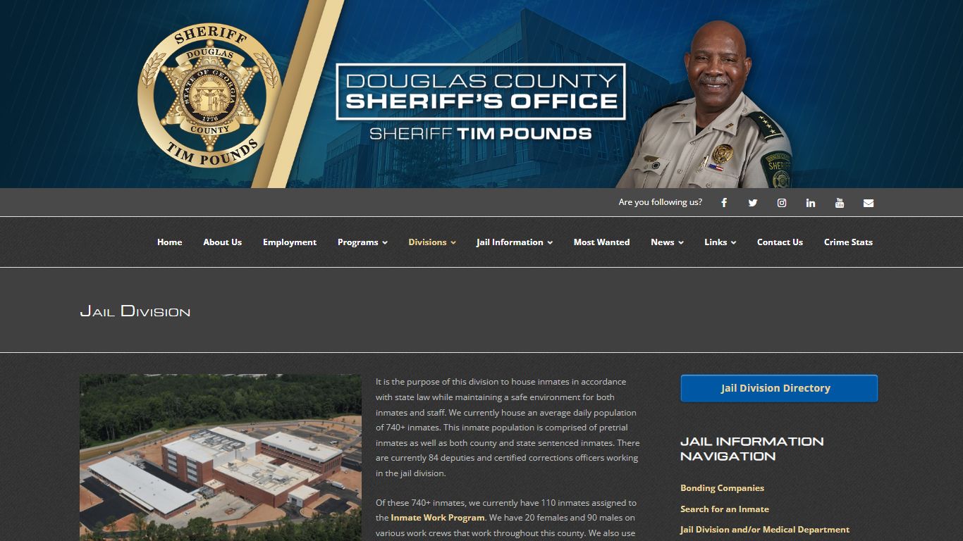 Jail Division – Douglas County Sheriff's Office (GA)